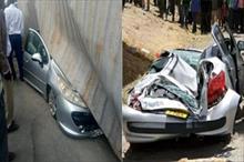 Nữ tài xế và con nhỏ thoát chết khi xe container đè bẹp ôtô